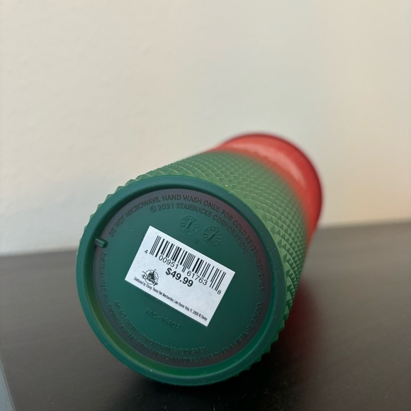 Disney Parks Starbucks Tumbler - Red & Green Christmas - Picture 4 of 6